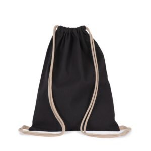 Sac à dos recyclé à cordon coulissant