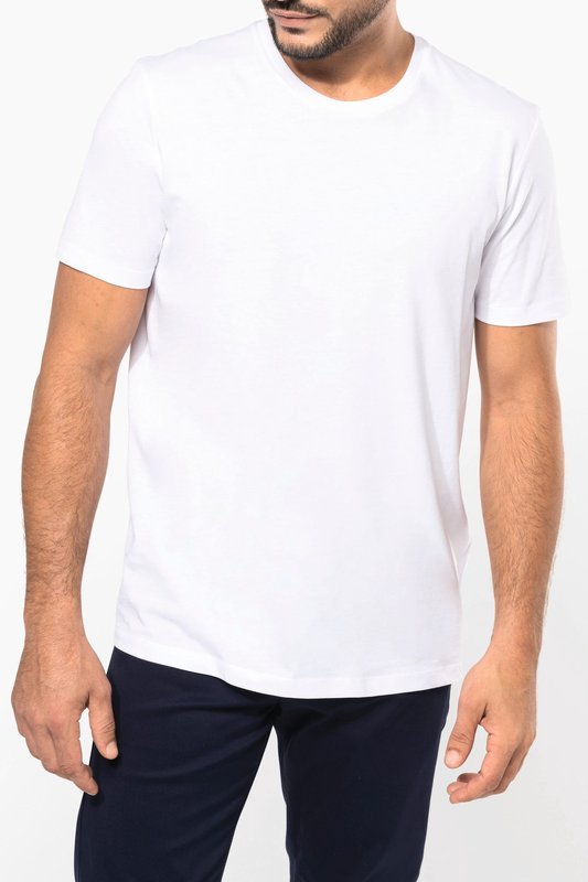 T-shirt Supima® col rond manches courtes homme