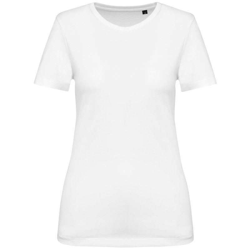 T-shirt Supima® col rond manches courtes femme – Image 7