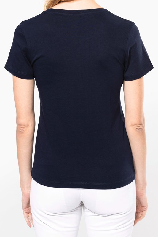 T-shirt Supima® col rond manches courtes femme – Image 3