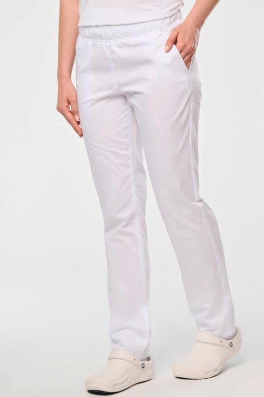 Pantalon polycoton femme