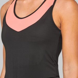 Débardeur de padel bicolore femme