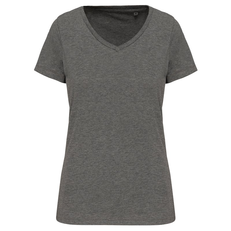 T-shirt Supima® col V manches courtes femme – Image 4