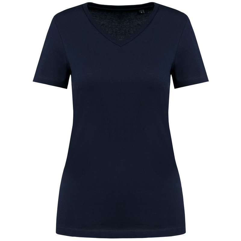 T-shirt Supima® col V manches courtes femme – Image 7