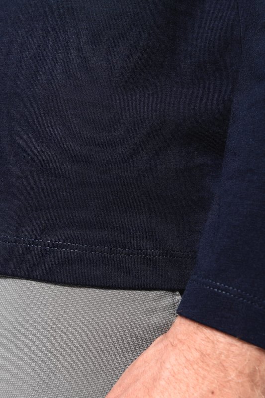 T-shirt Supima® col V manches longues homme – Image 3