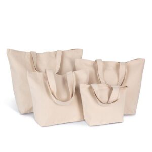 Sacs shopping à soufflet, disponibles en différentes tailles