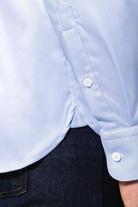 Chemise Oxford pinpoint manches longues homme – Image 4