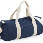 Bleu marine français / Blanc cassé