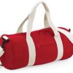 Rouge classique / Blanc cassé