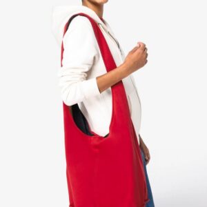 Sac bandoulière en molleton