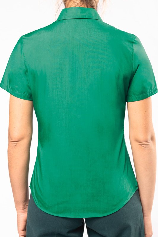 Chemise popeline polycoton manches courtes entretien facile femme – Image 11