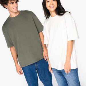 T-shirt écoresponsable oversize French Terry unisexe