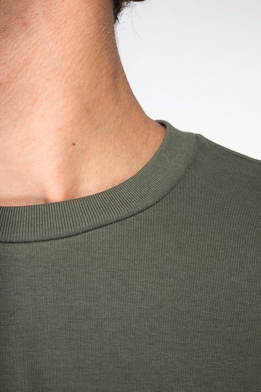 T-shirt écoresponsable oversize French Terry unisexe – Image 9