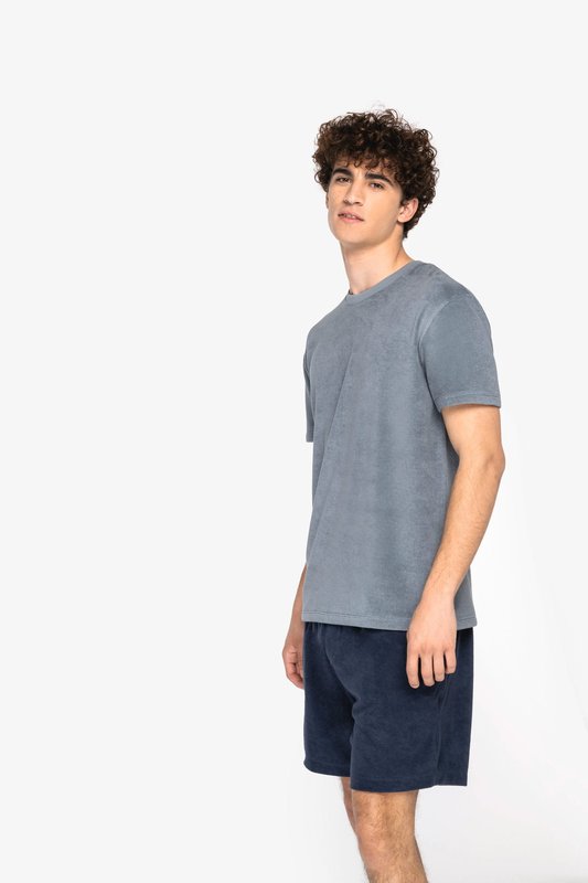 T-shirt écoresponsable en éponge homme – Image 4