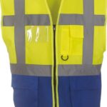 Jaune haute visibilité / Bleu royal