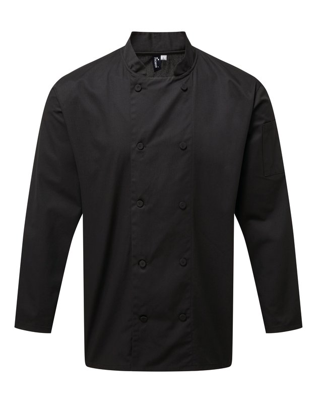 Veste chef cuisinier manches longues Coolchecker® – Image 6