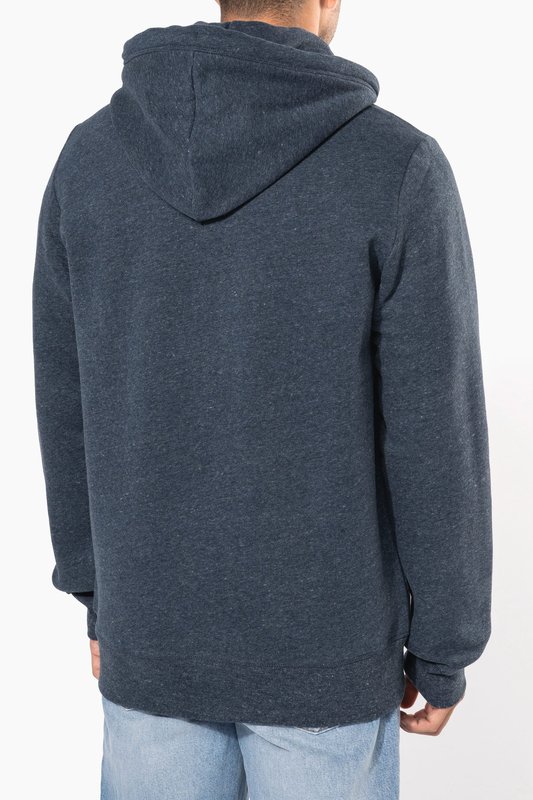 Sweat-shirt vintage zippé à capuche homme – Image 12