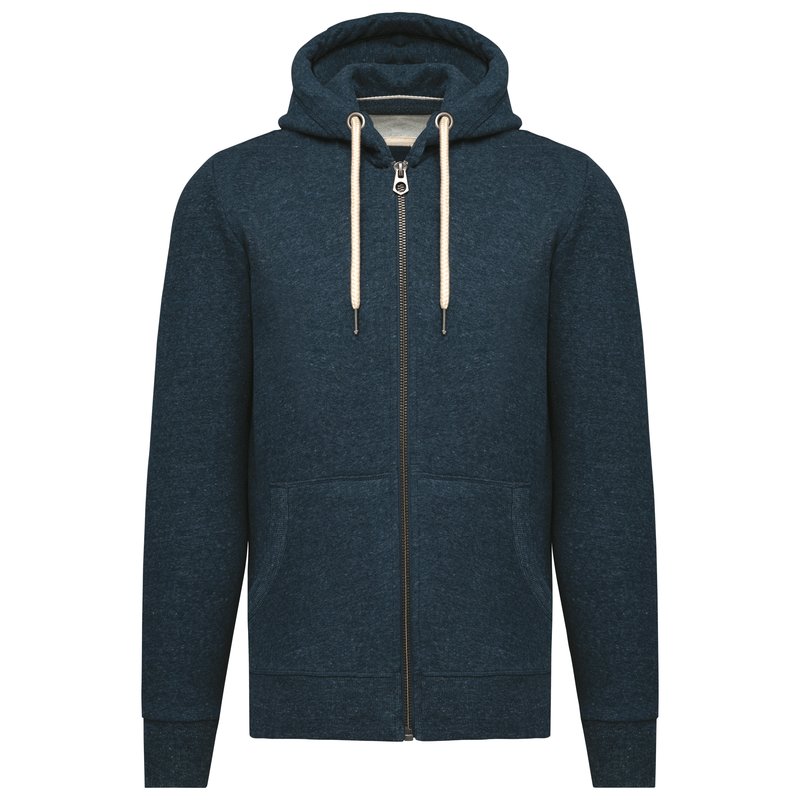 Sweat-shirt vintage zippé à capuche homme – Image 14