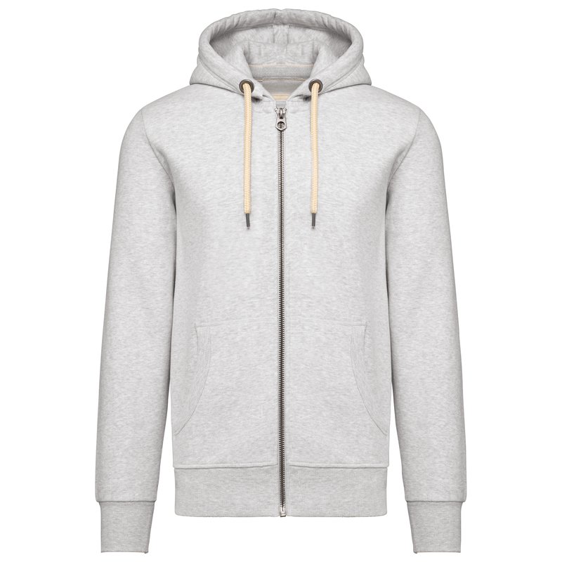 Sweat-shirt vintage zippé à capuche homme – Image 13