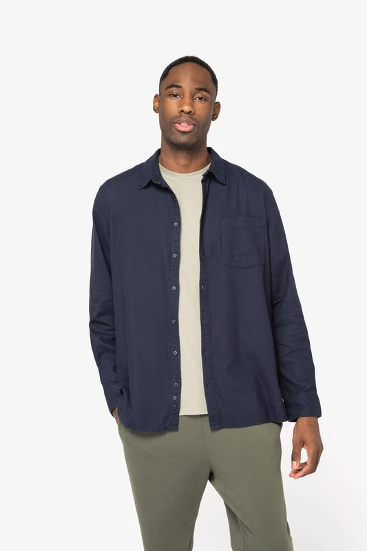 Chemise écoresponsable en flanelle homme – Image 3