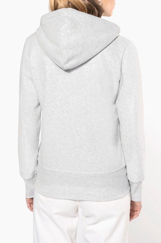 Sweat-shirt vintage zippé à capuche femme – Image 11