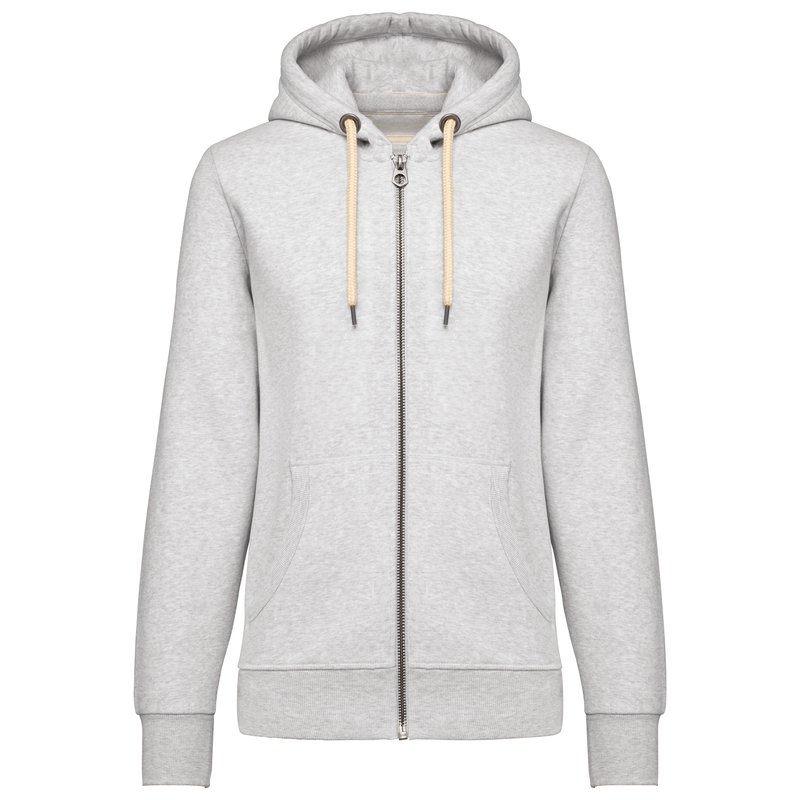 Sweat-shirt vintage zippé à capuche femme – Image 12