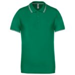 Vert Kelly / Gris clair / Blanc