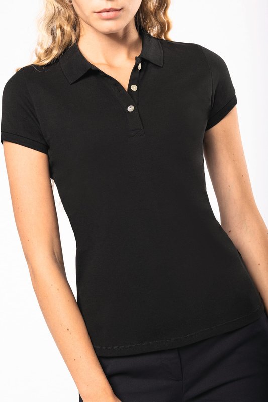 Polo Supima® manches courtes femme – Image 15