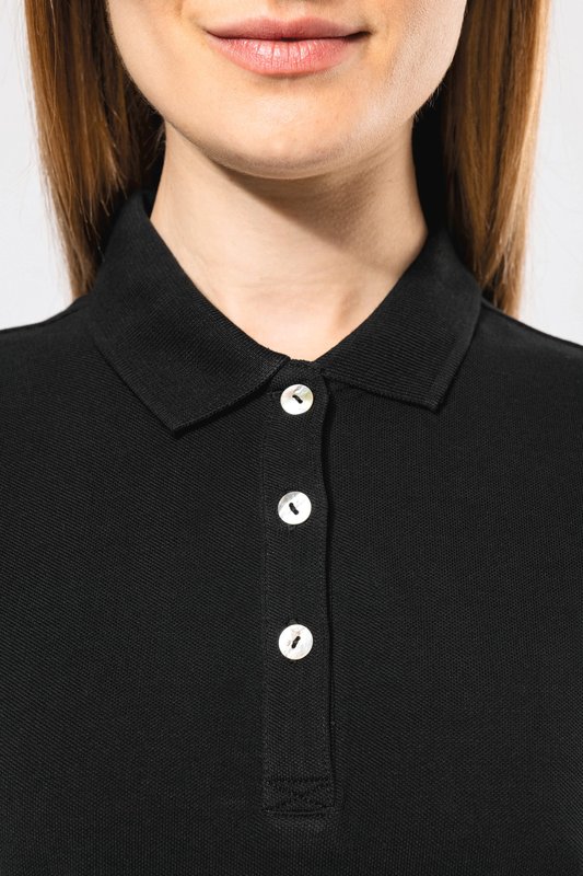 Polo Supima® manches courtes femme – Image 12