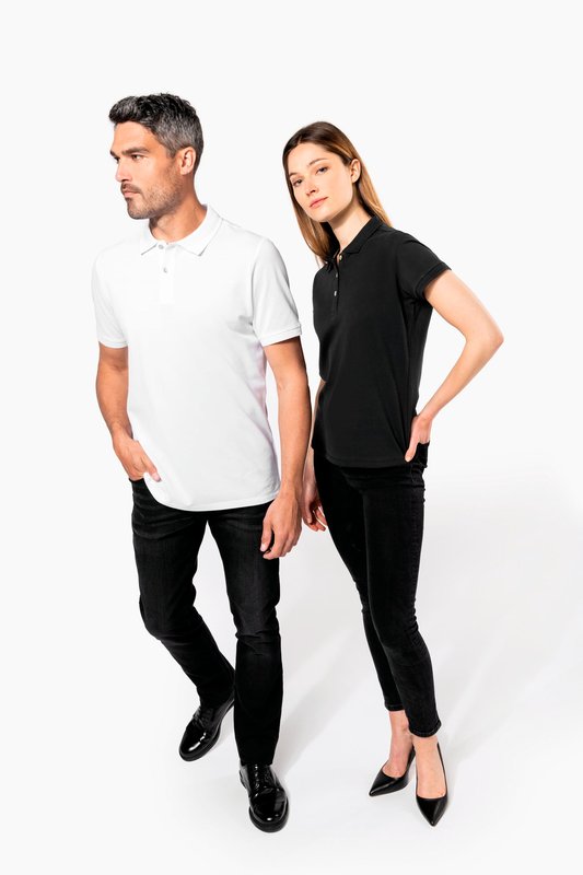 Polo Supima® manches courtes femme – Image 9