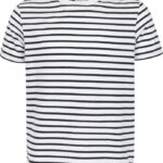 Blanc / Bleu marine Oxford