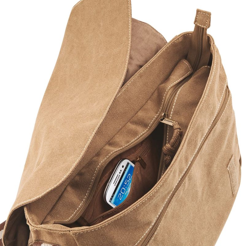 Sac courrier vintage en toile – Image 5