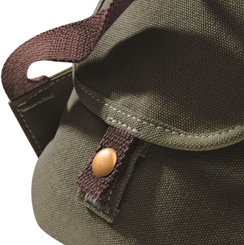 Sac à dos vintage en toile – Image 4