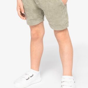 Short écoresponsable en éponge garçon
