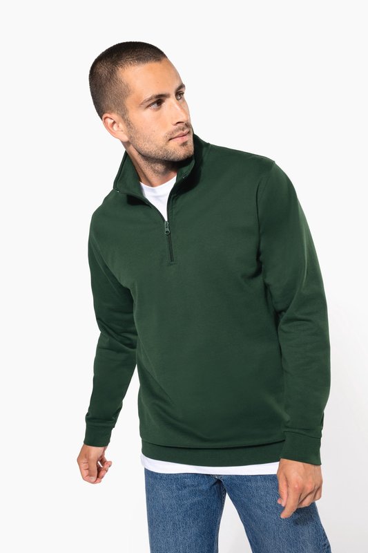 Sweat-shirt col zippé homme – Image 6