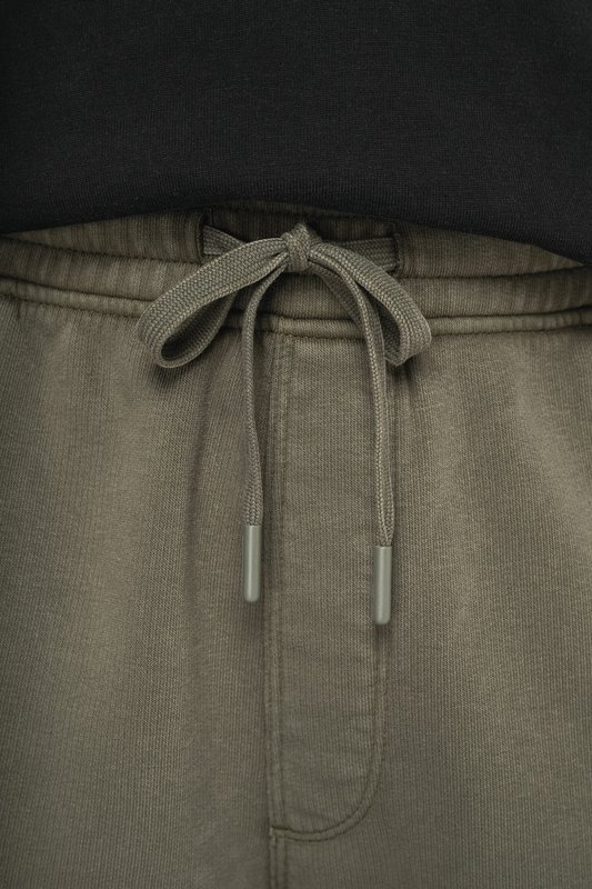 Short cargo écoresponsable délavé French Terry homme – Image 6