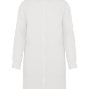 Robe chemise en lin femme