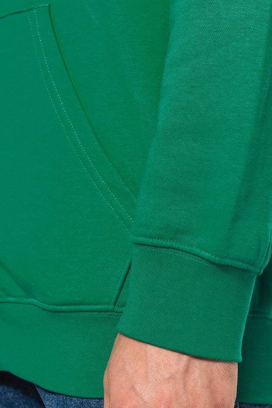 Sweat-shirt zippé capuche contrastée – Image 9