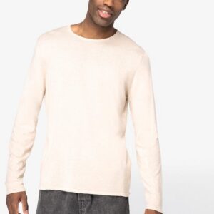 Pull écoresponsable à col rond en lyocell homme