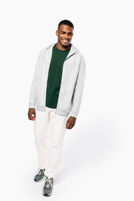 Sweat-shirt zippé capuche unisexe – Image 11