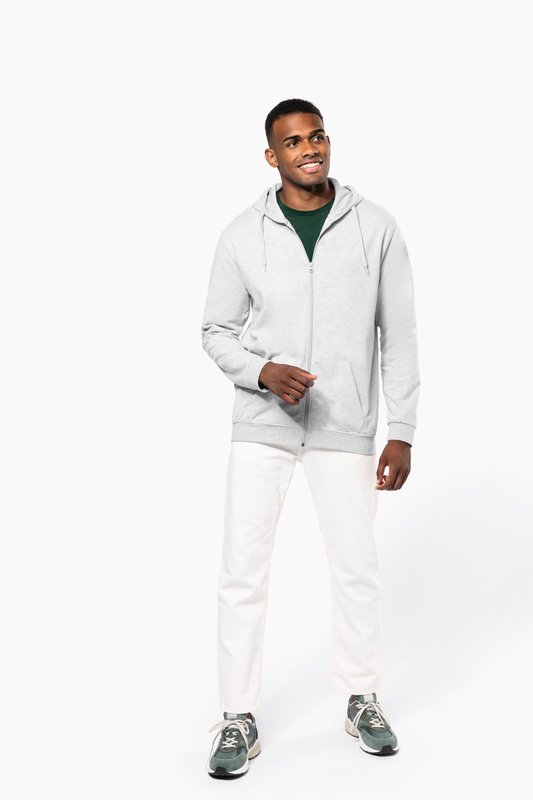 Sweat-shirt zippé capuche unisexe – Image 12