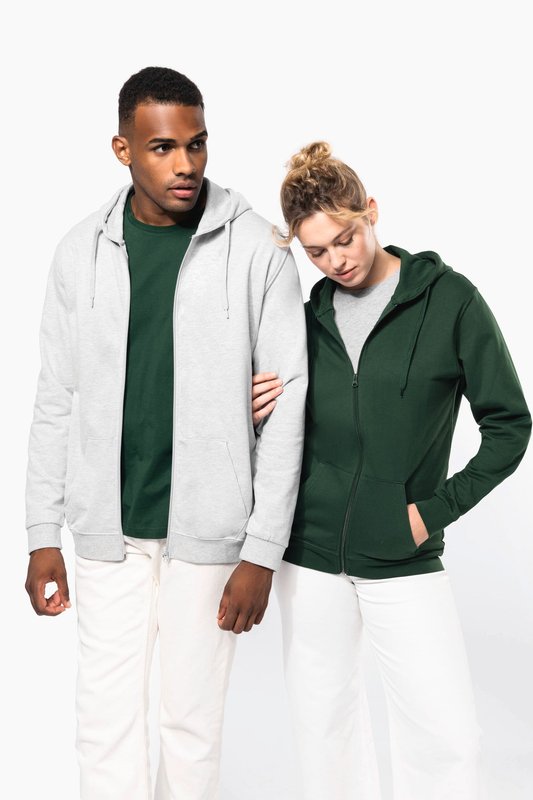Sweat-shirt zippé capuche unisexe – Image 13
