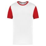 Blanc / Rouge sportif