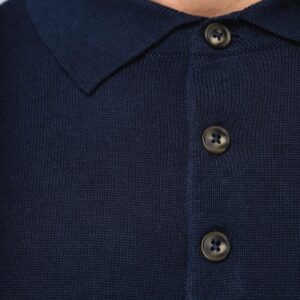 Polo écoresponsable en maille homme