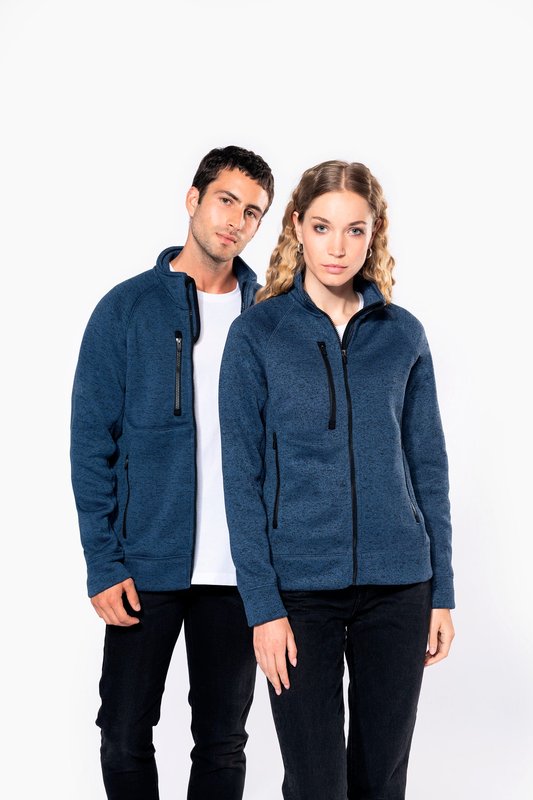 Veste zippée chinée femme – Image 6