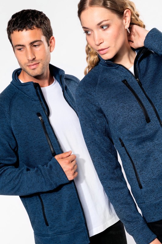 Veste zippée chinée femme – Image 15