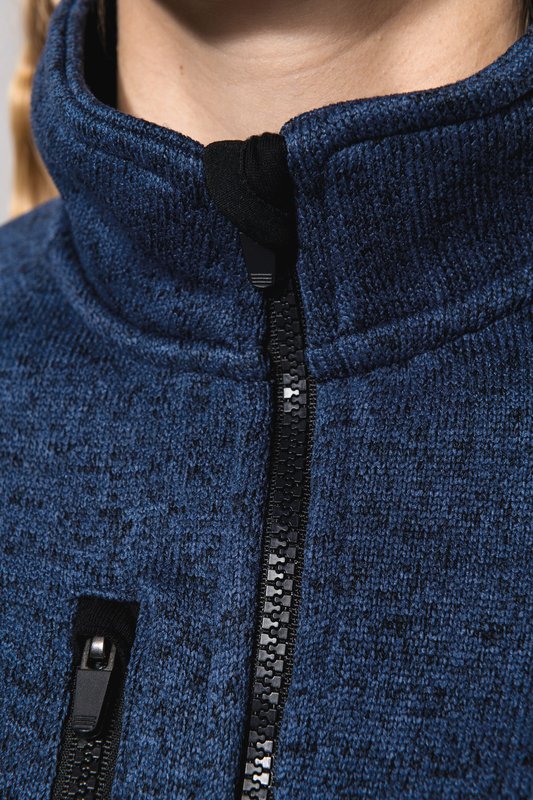 Veste zippée chinée femme – Image 10