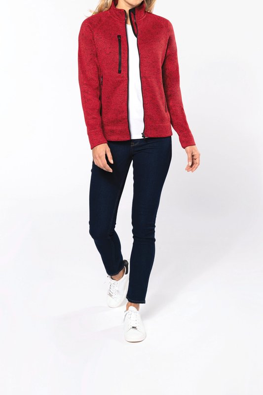 Veste zippée chinée femme – Image 13