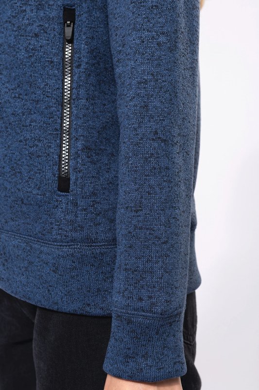 Veste zippée chinée femme – Image 11