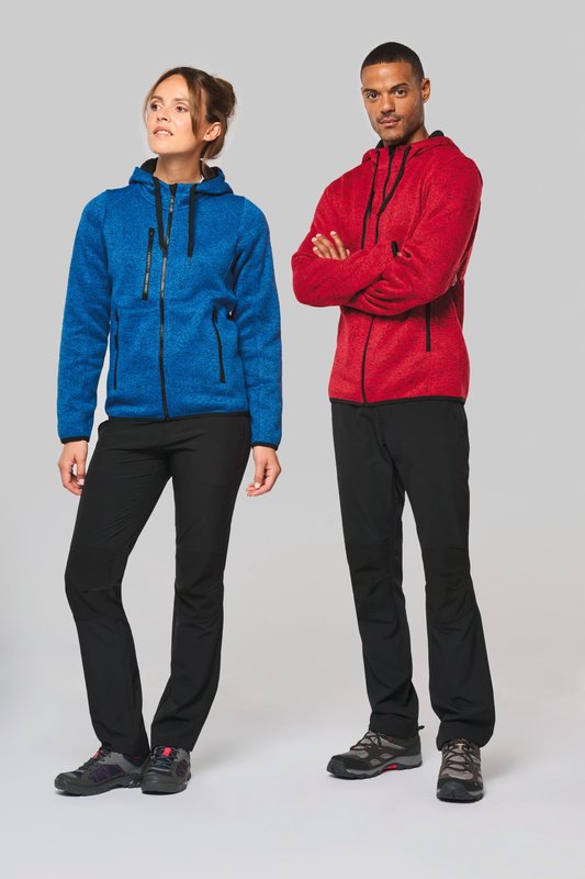 Veste à capuche chinée homme – Image 6